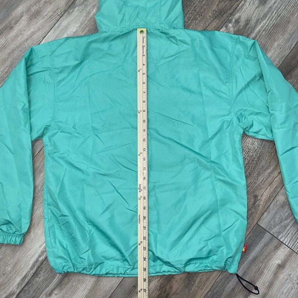 Dutch Bros‎ Lightweight Pullover Jacket Windbreaker Size Medium Green - Picture 6 of 7